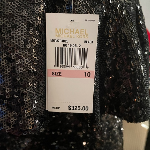NWT Michael Kors Sequined Dress - Picture 5 of 16